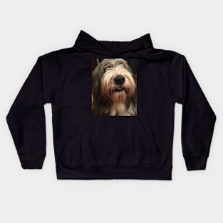 I Love Bearded Collies - Beardie Love Kids Hoodie